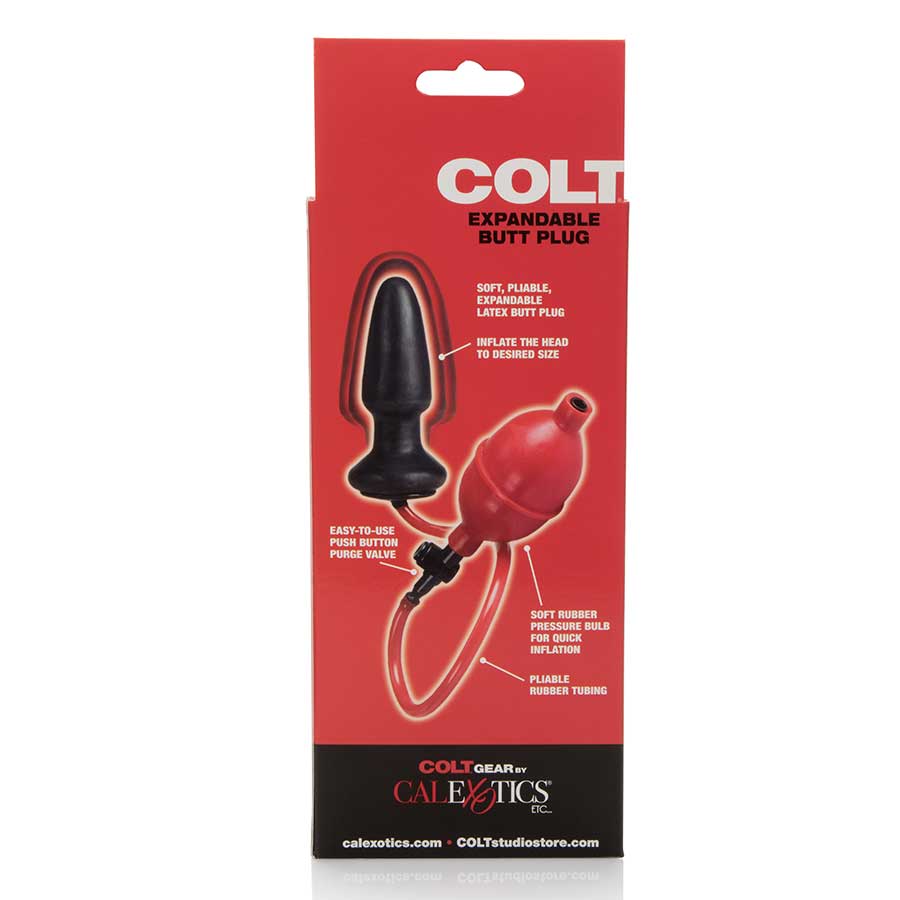 Colt Expandable Red Butt Plug for Men by Colt Colt Expandable Red Butt Plug for Men by Colt