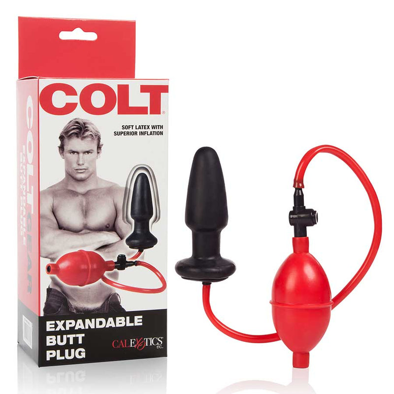 Colt Expandable Red Butt Plug for Men by Colt Colt Expandable Red Butt Plug for Men by Colt