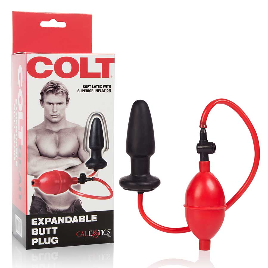 Colt Expandable Red Butt Plug for Men by Colt Colt Expandable Red Butt Plug for Men by Colt