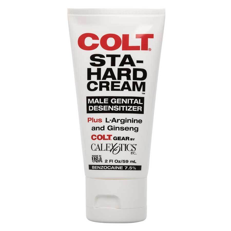 Colt Sta-Hard Penis Numbing Cream for Men 2 Fl oz Male Genital Desensitizer Numbing Cream