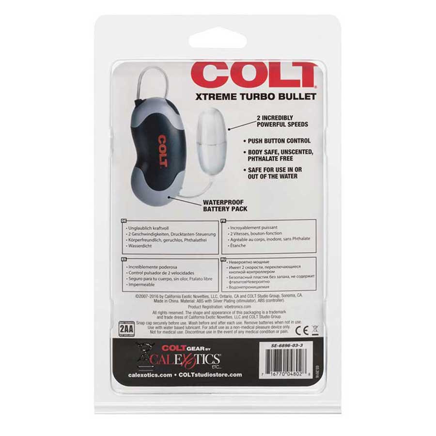 Colt Xtreme Turbo Vibrating Bullet by Cal Exotics Male Vibrators