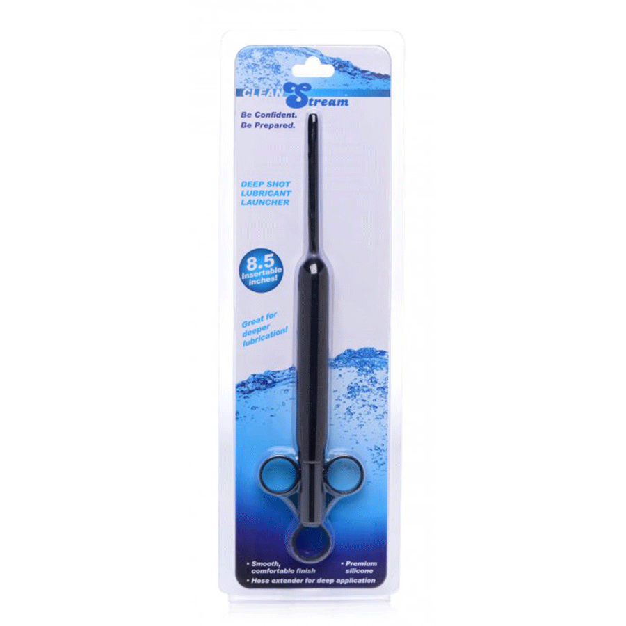 Deep Shot Silicone Black Lubricant Launcher by CleanStream Lube Launcher
