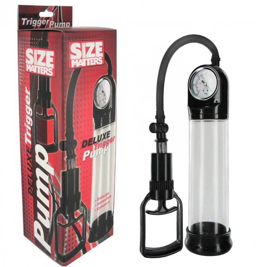 Deluxe Trigger Precision Penis Pump for Men by Size Matters Penis Pumps