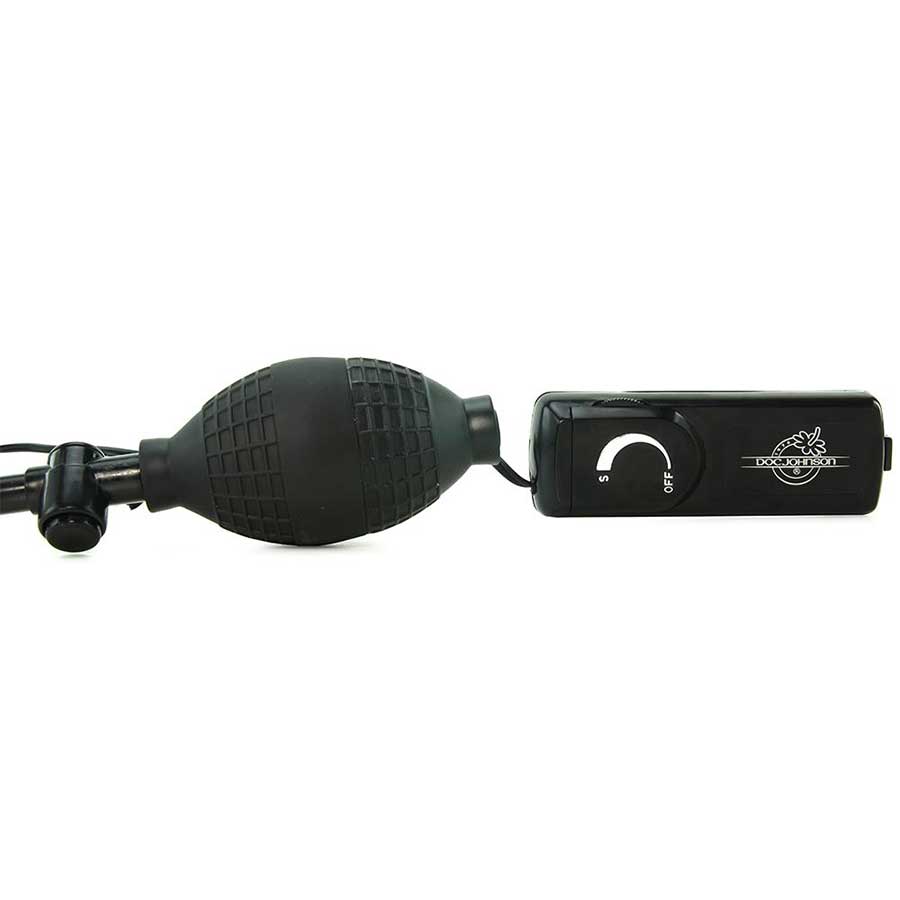 Deluxe Wonder Vibrating & Inflating Butt Plug by Doc Johnson Deluxe Wonder Vibrating & Inflating Butt Plug by Doc Johnson
