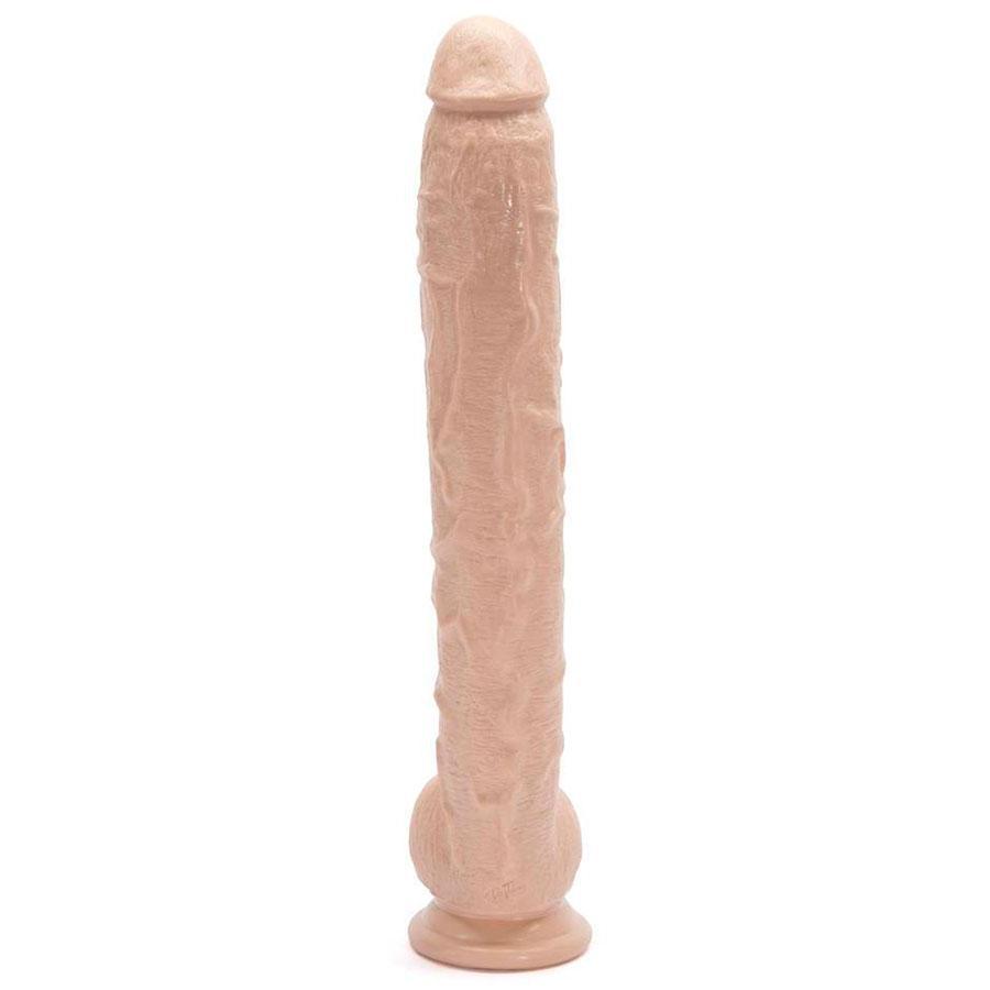 Dick Rambone Dildo | 13.5 Inch Realistic Huge Anal Dildo (Black or White) Anal Sex Toys