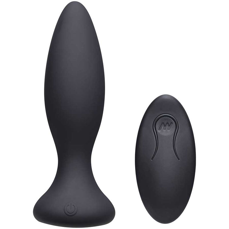 Doc Johnson A-Play 10-Function Beginner Vibrating Remote Butt Plug Anal Sex Toys