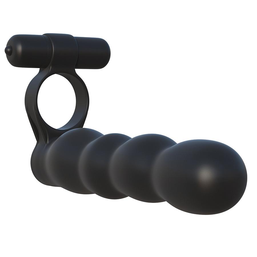 Double Penetration Vibrating Cock Ring by Fantasy C-Ringz Double Penetration Vibrating Cock Ring by Fantasy C-Ringz