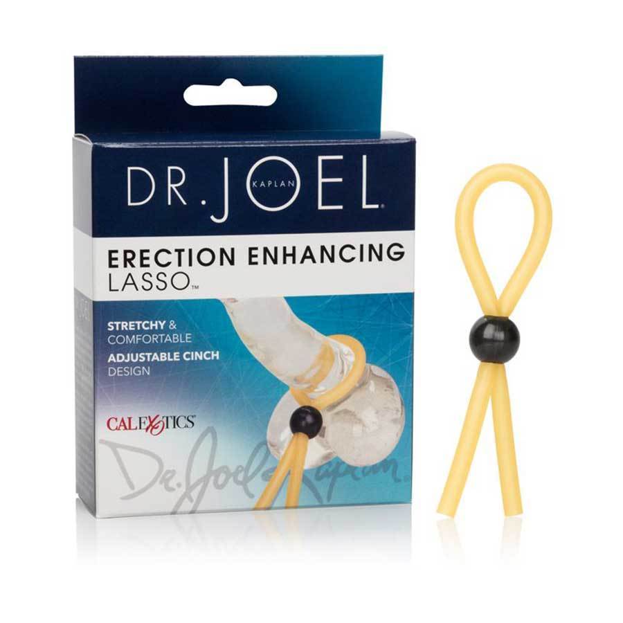 Dr Joel Kaplan Adjustable Cock Ring Erection Enhancing Lasso Cock Rings White