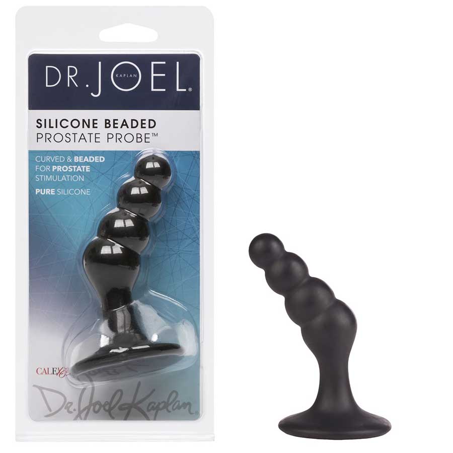 Dr. Joel Kaplan Silicone Beaded Prostate Probe by Cal Exotics Prostate Massagers
