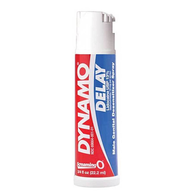 Dynamo Prolonging Spray for Men Max Strength Lidocaine 13% USP Delay Spray