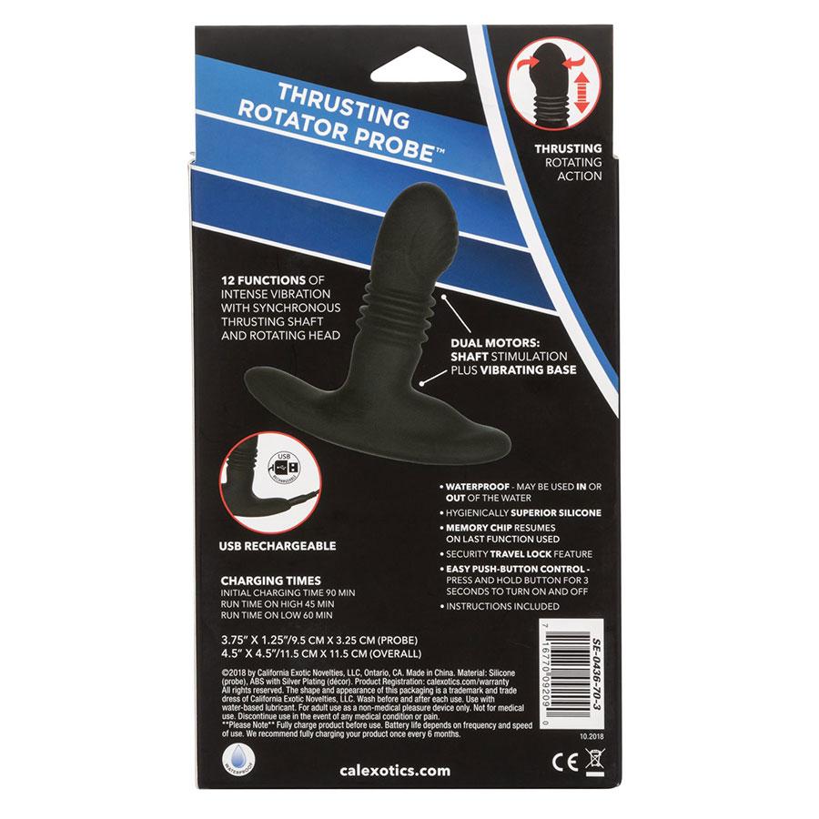 Eclipse Thrusting Rotator Prostate Probe | Vibrating Anal Massager Eclipse Thrusting Rotator Prostate Probe | Vibrating Anal Massager