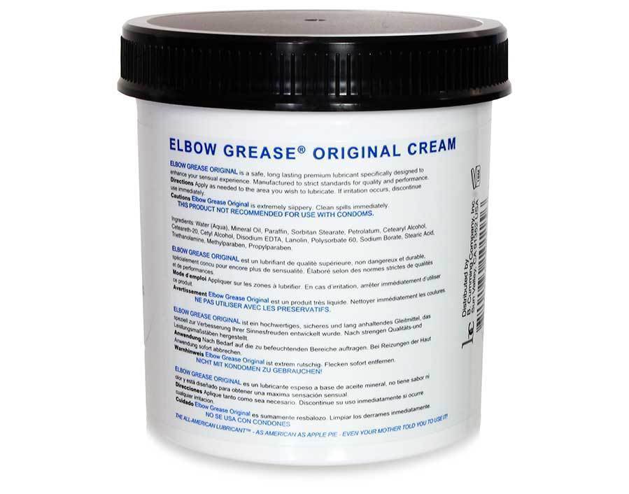 Elbow Grease Original Cream Lubricant Lubricant