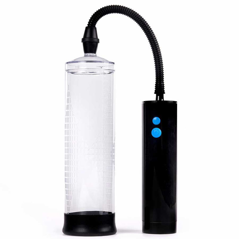 Electric Penis Pump & Comfort Controller for Men by Lynk Pleasure | Clear Cylinder Penis Pumps