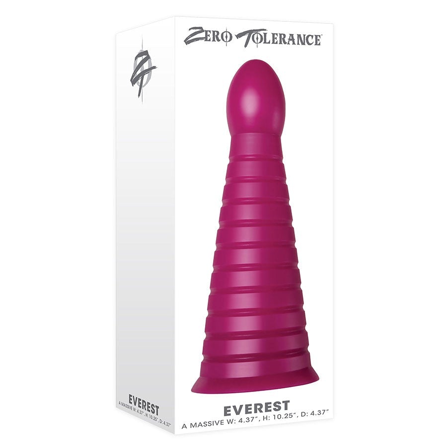 Everest MASSIVE 10 Inch Purple Butt Plug by Zero Tolerance Everest MASSIVE 10 Inch Purple Butt Plug by Zero Tolerance