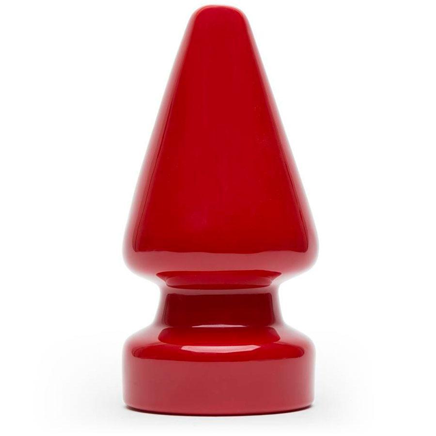 Extra Large Red Boy Challenge 9.5 Inch Butt Plug for Men