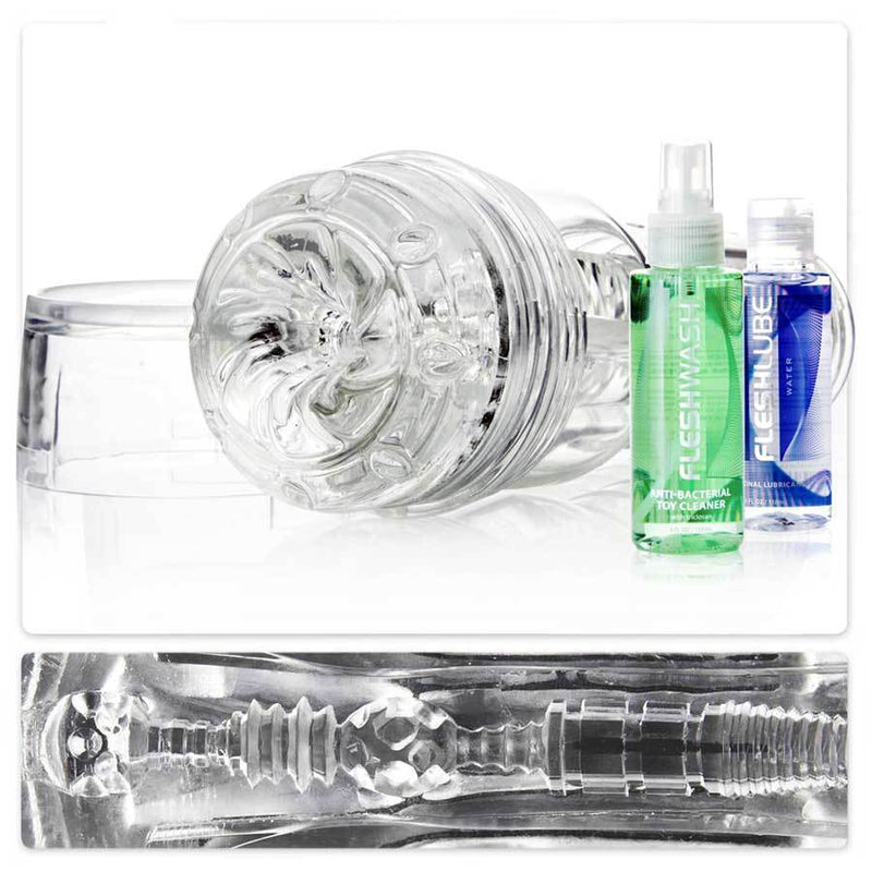 Fleshlight GO Torque Ice Value Pack Male Masturbator Fleshlight GO Torque Ice Value Pack Male Masturbator