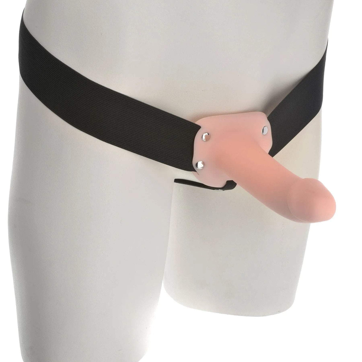 Flexskin Hollow Strap on Penis Extension Sleeve (6.5 inch) by Adams Cock Sheaths