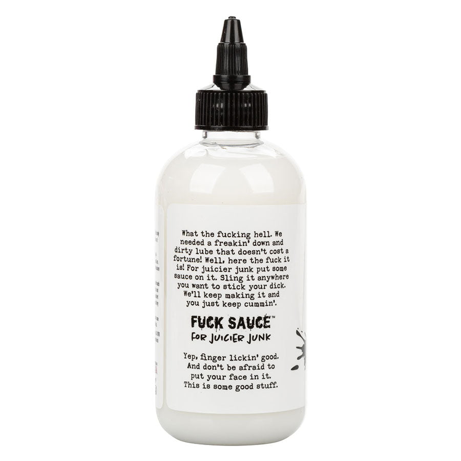 Fuck Sauce Cum Scented Water Based Lubricant 8 Oz Lubricant