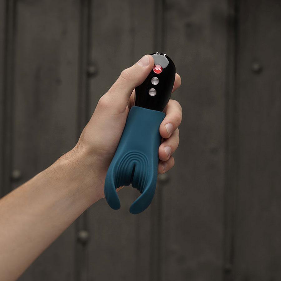 Fun Factory Manta Rechargeable Penis Vibrator & Male Masturbator Fun Factory Manta Rechargeable Penis Vibrator & Male Masturbator