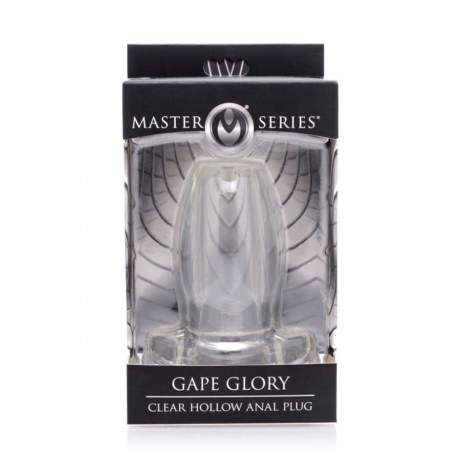 Gape Glory Clear Hollow Butt Plug | 3.9 Inch Tunnel Probe by M Series Gape Glory Clear Hollow Butt Plug | 3.9 Inch Tunnel Probe by M Series
