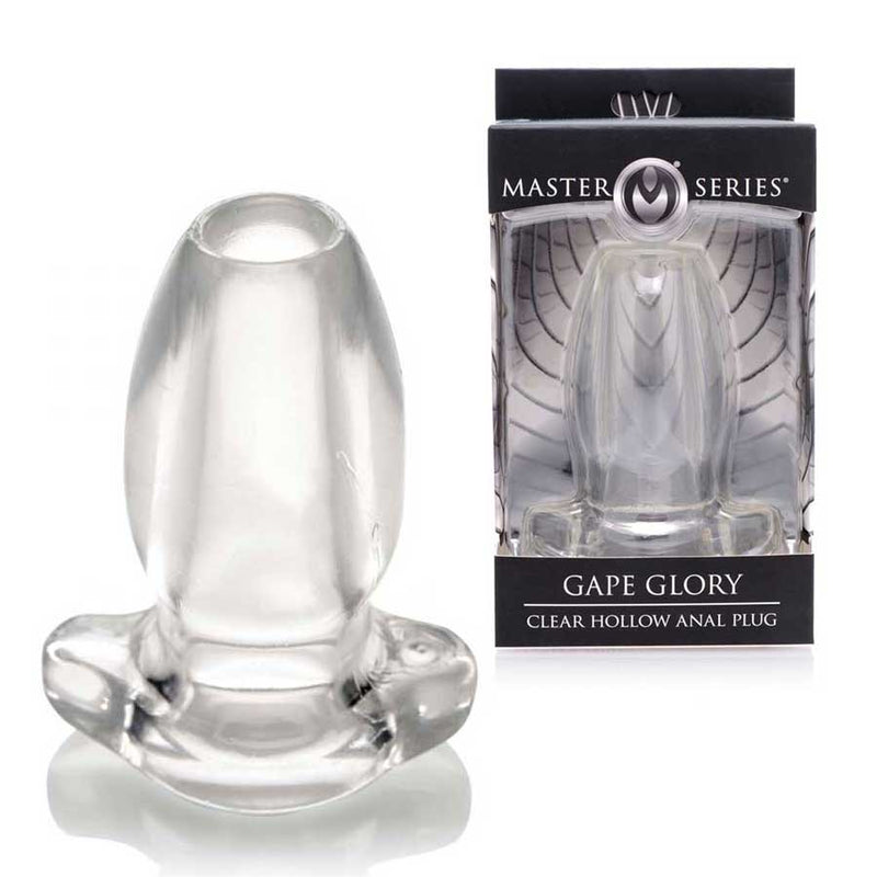 Gape Glory Clear Hollow Butt Plug | 3.9 Inch Tunnel Probe by M Series Gape Glory Clear Hollow Butt Plug | 3.9 Inch Tunnel Probe by M Series