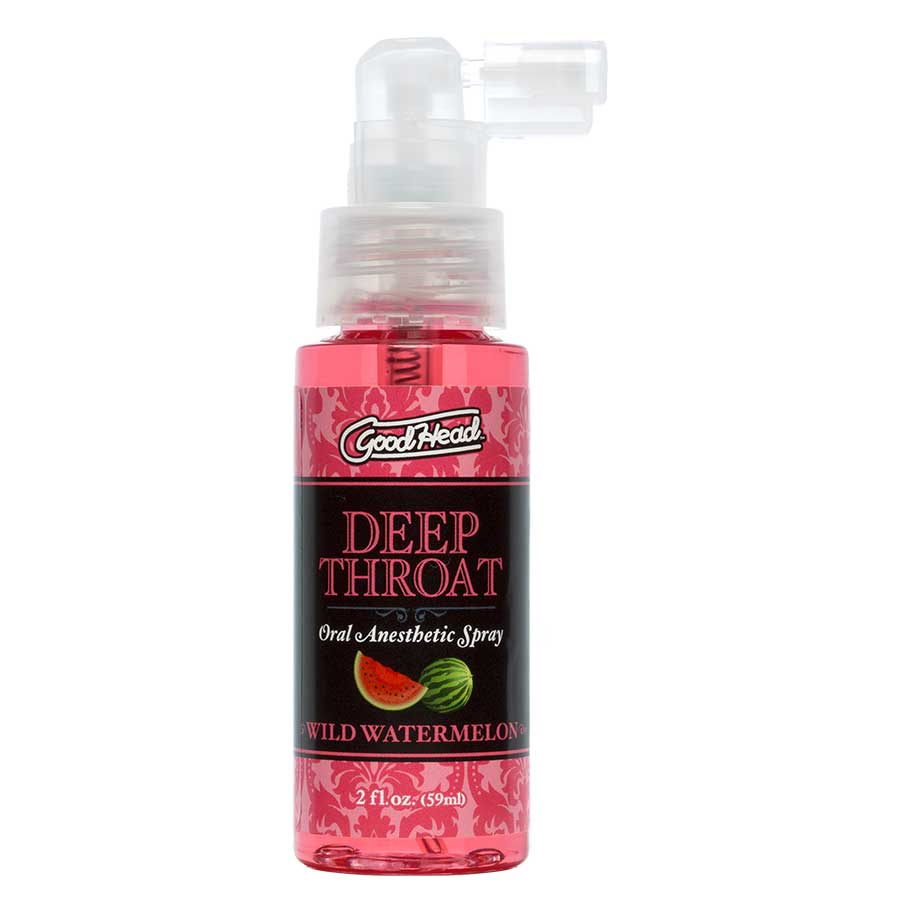 Good Head Deep Throat Flavored Oral Sex Numbing Spray | 2 oz Oral Enhancer Watermelon