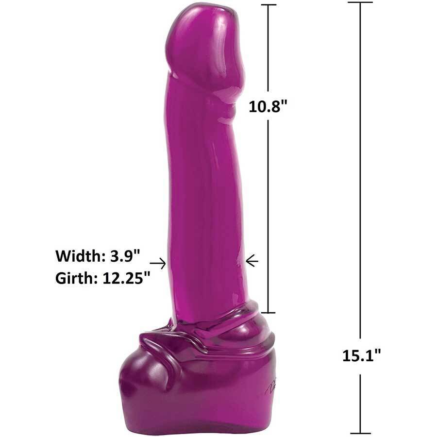 Great American Challenge Dildo | Huge 15 Inch Purple Dong by Doc Johnson Dildos