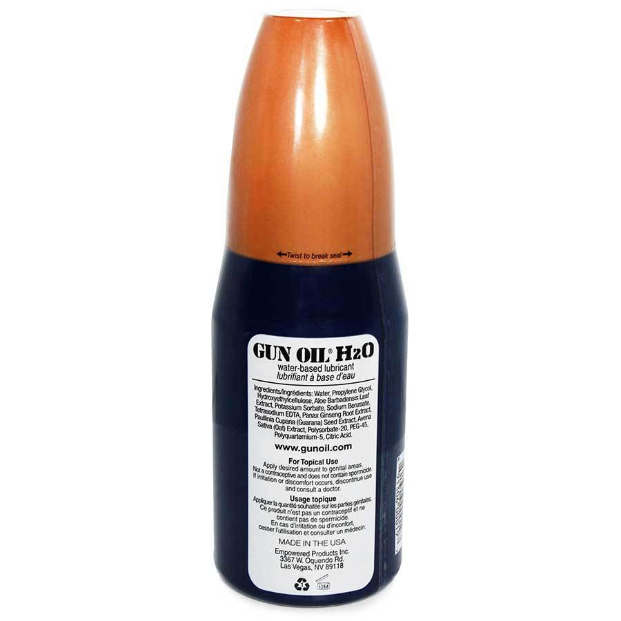 Gun Oil H2O Water Based Personal Lubricant Gun Oil H2O Water Based Personal Lubricant