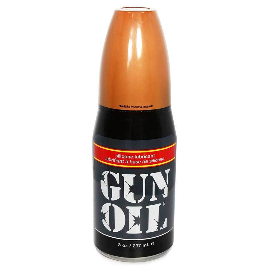 Gun Oil Silicone Based Personal Lubricant Lubricant 8 fl oz