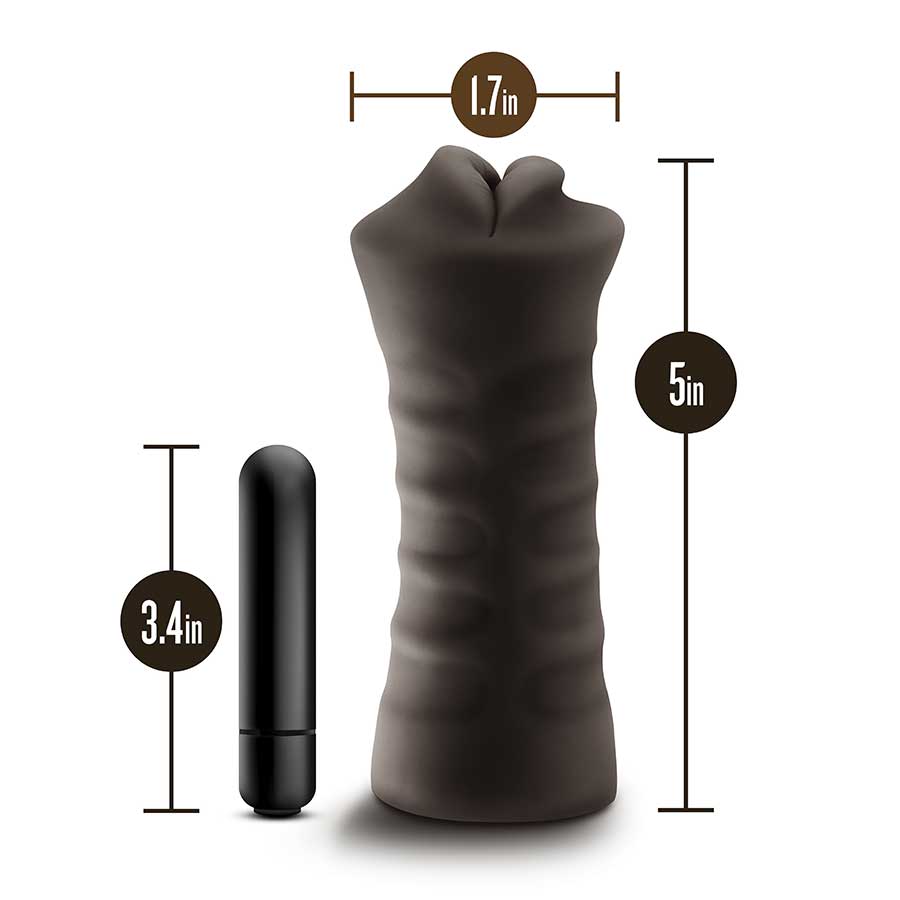 Renee Black Vibrating Oral Sex Male Masturbator Mouth by Blush Novelties Renee Black Vibrating Oral Sex Male Masturbator Mouth by Blush Novelties
