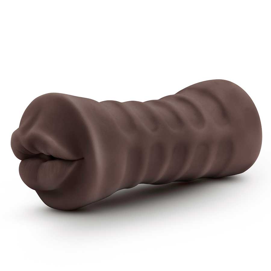 Renee Black Vibrating Oral Sex Male Masturbator Mouth by Blush Novelties Renee Black Vibrating Oral Sex Male Masturbator Mouth by Blush Novelties
