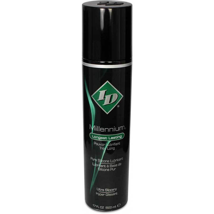 ID Millennium Lube Silicone Base Sex Lubricant Lubricant 17 oz