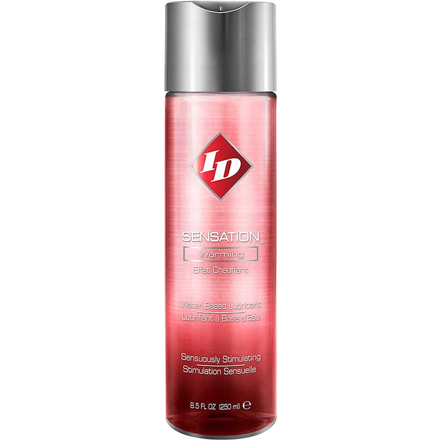 ID Sensation Warming Water Based Sex Lubricant Lubricant 8.5 oz