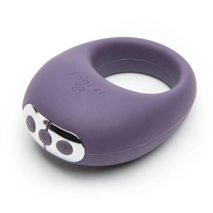 Je Joue Mio Cock Ring | Multi-Speed Vibrating Couples C-Ring Black/Purple Cock Rings