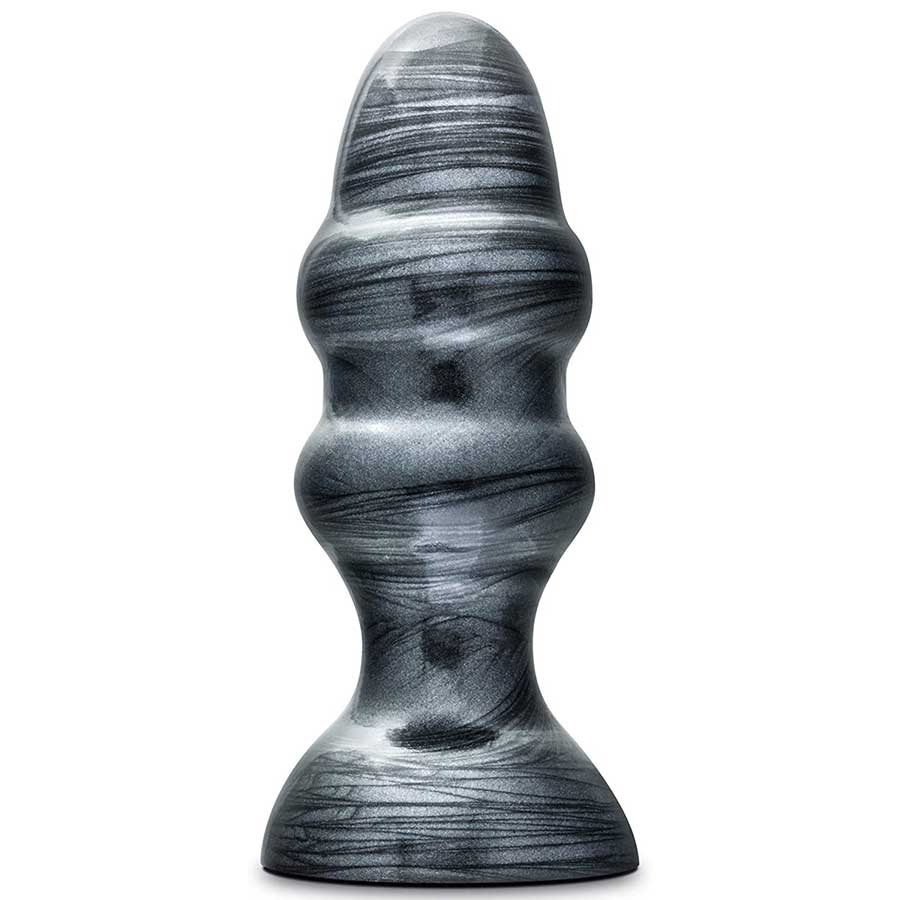Jet Stealth Carbon Metallic Black Anal Plug for Men by Blush Novelties Anal Sex Toys