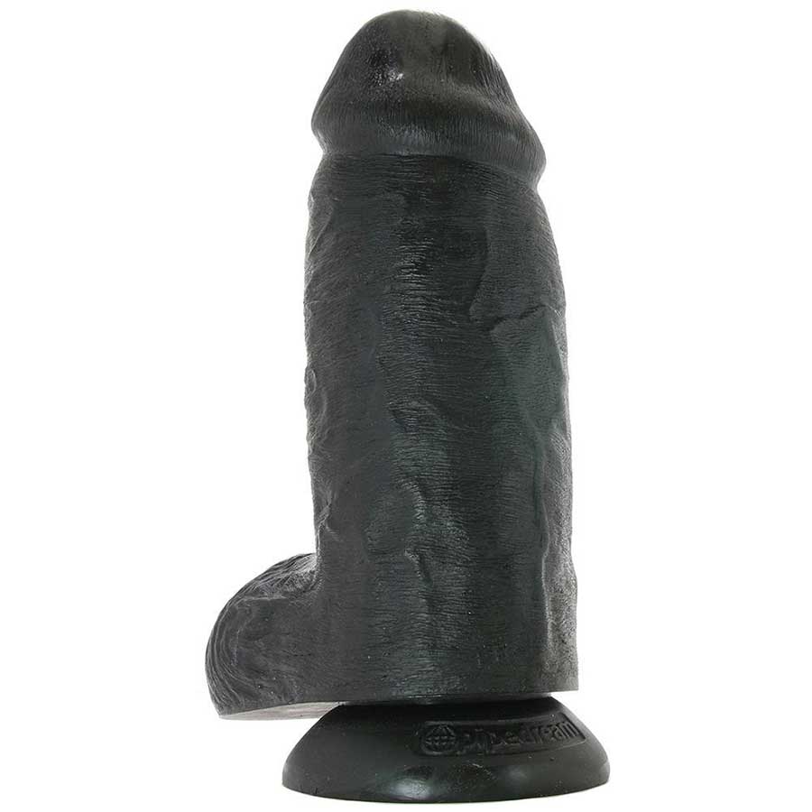 King Cock Chubby 9 Inch Dildo | Massive Suction Cup Dildo for Anal Dildos Black