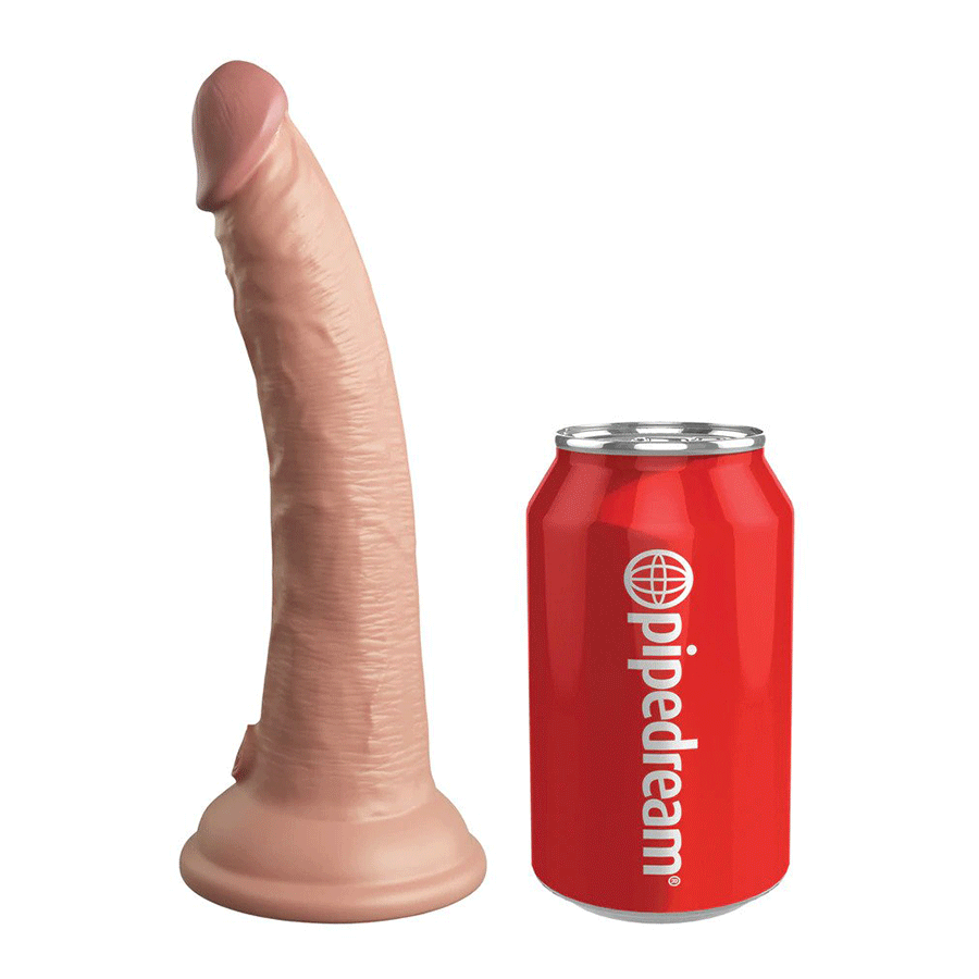 King Cock Elite 7 Inch Dual Density Silicone Dildo by Pipedream Products Dildos