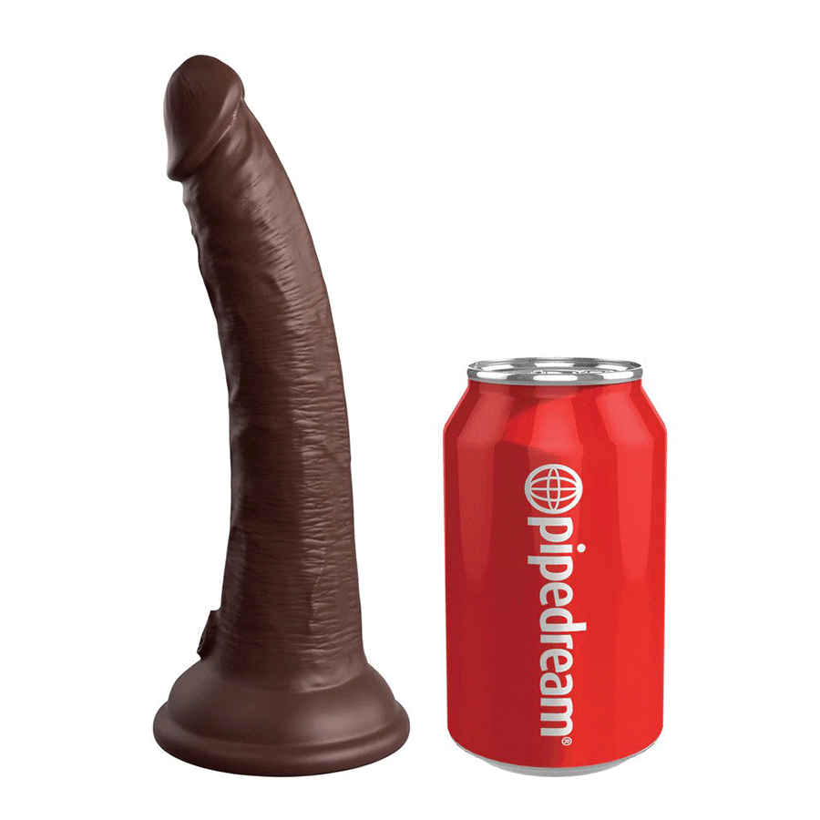 King Cock Elite 7 Inch Dual Density Silicone Dildo by Pipedream Products Dildos