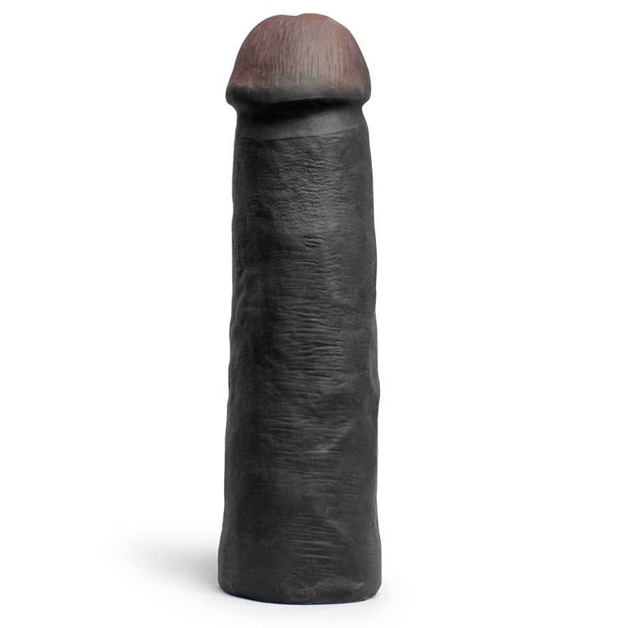 LeBrawn 9 Inch XL Realistic Black Cock Penis Extension Sleeve by SexFlesh Cock Sheaths