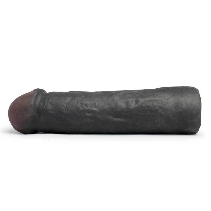 LeBrawn 9 Inch XL Realistic Black Cock Penis Extension Sleeve SexFlesh image pic