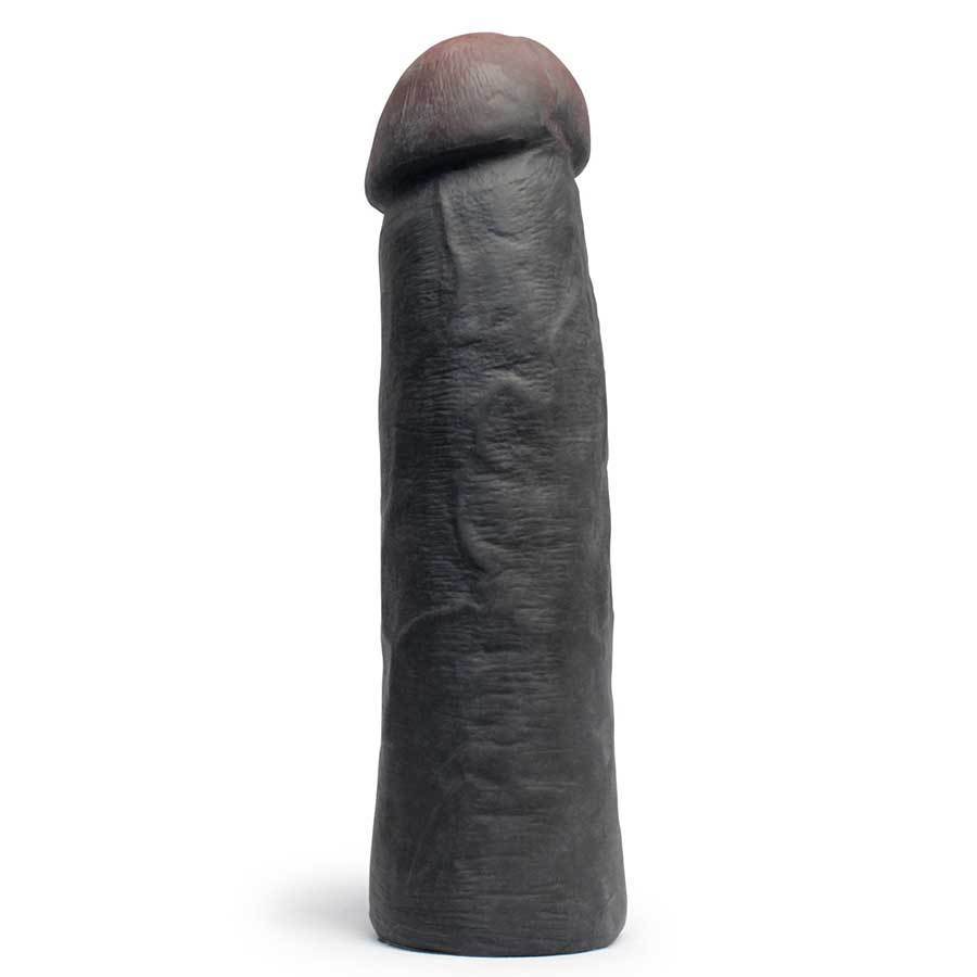 LeBrawn 9 Inch XL Realistic Black Cock Penis Extension Sleeve by SexFlesh Cock Sheaths