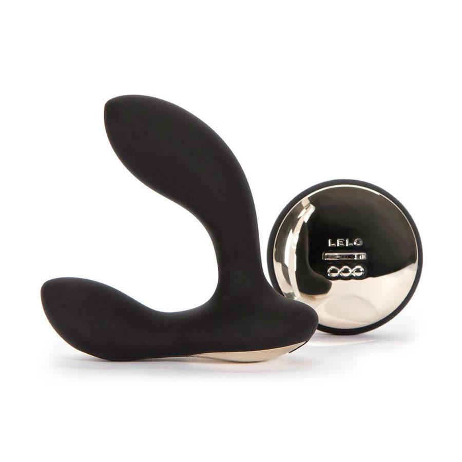 Lelo Hugo Remote Controlled Prostate Massager Black Perineum Vibrator Prostate Massagers