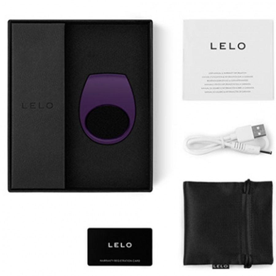 Lelo Tor 2 Multi Speed Vibrating Silicone Cock Ring for Couples Lelo Tor 2 Multi Speed Vibrating Silicone Cock Ring for Couples