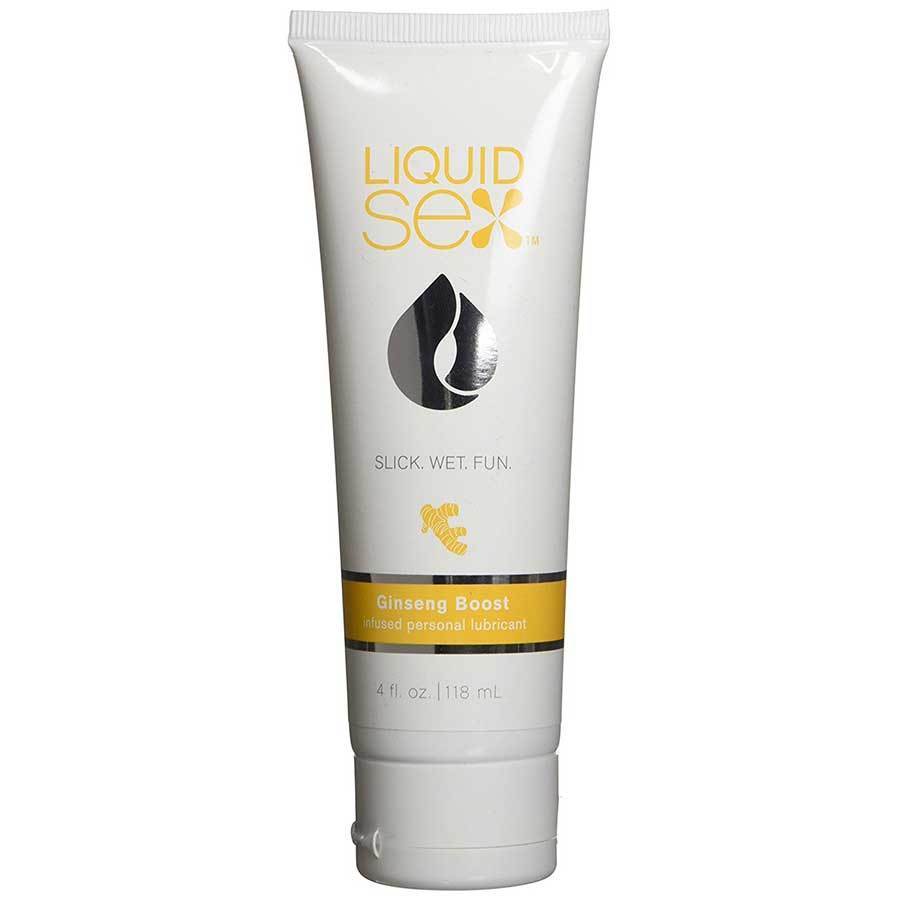 Liquid Sex Ginseng Boost Lube Water Based Lubricant 4 oz Lubricant