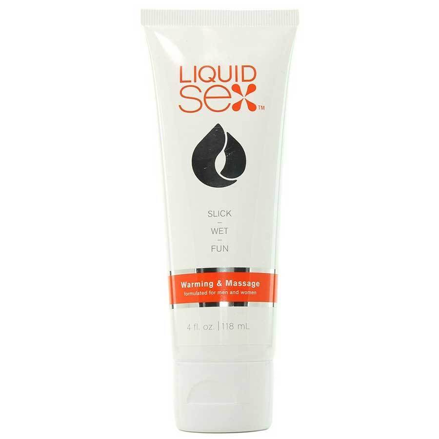 Liquid Sex Warming &amp; Massage Lube Water Based Lubricant 4 oz Lubricant