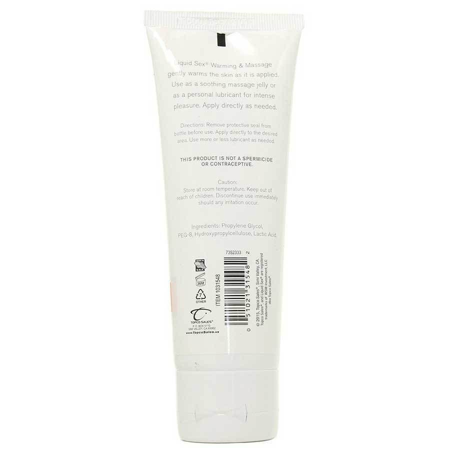 Liquid Sex Warming & Massage Lube Water Based Lubricant 4 oz Liquid Sex Warming & Massage Lube Water Based Lubricant 4 oz