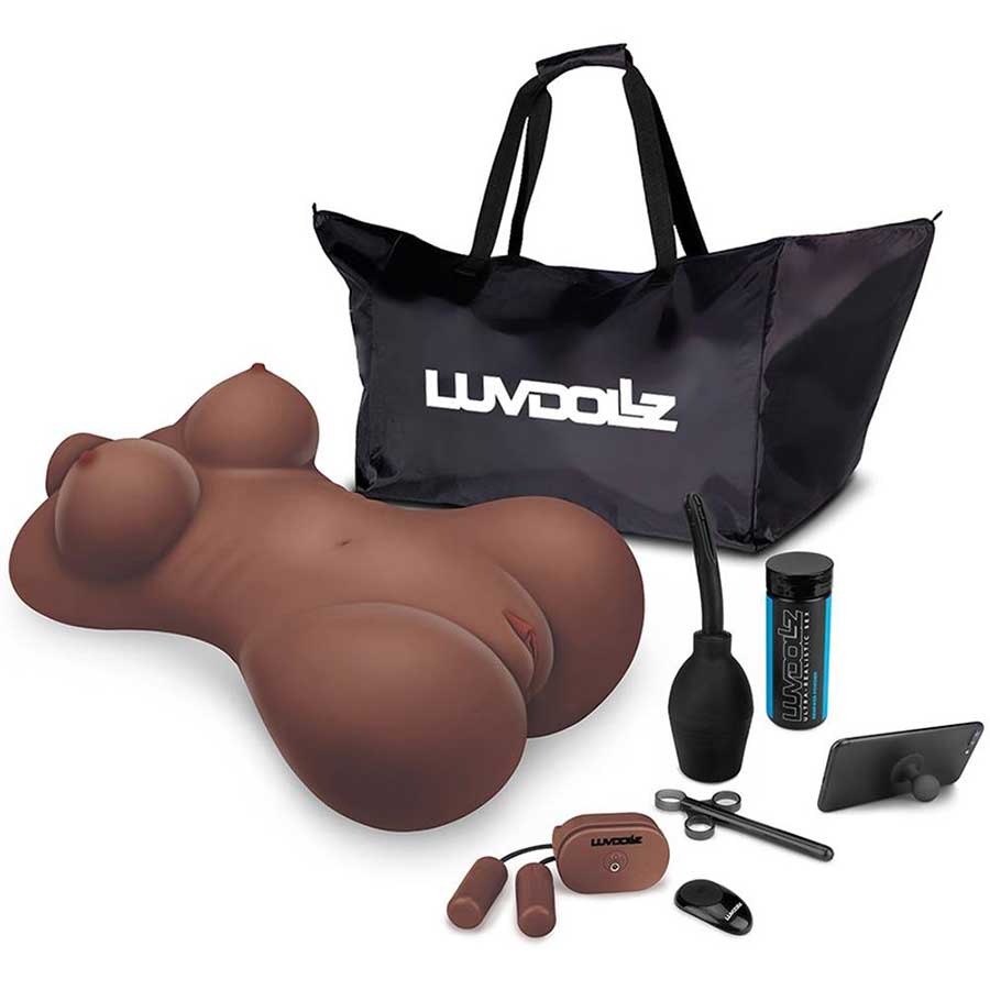 LuvDollz Life Size Sex Doll | Remote Control F Buddy Dark Skin LuvDollz Life Size Sex Doll | Remote Control F Buddy Dark Skin
