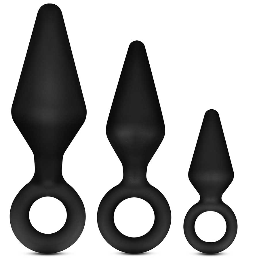 Luxe Night Rimmer Beginner Butt Plug Kit by Blush Novelties Luxe Night Rimmer Beginner Butt Plug Kit by Blush Novelties