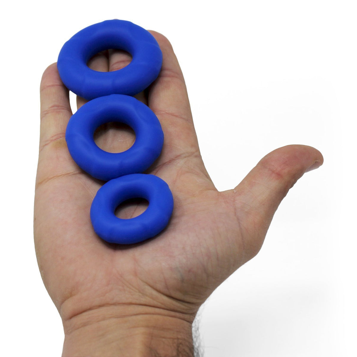 Lynk Pleasure Loop XL Silicone Cock Ring Kit and Ball Stretching Set for Men Cock Rings