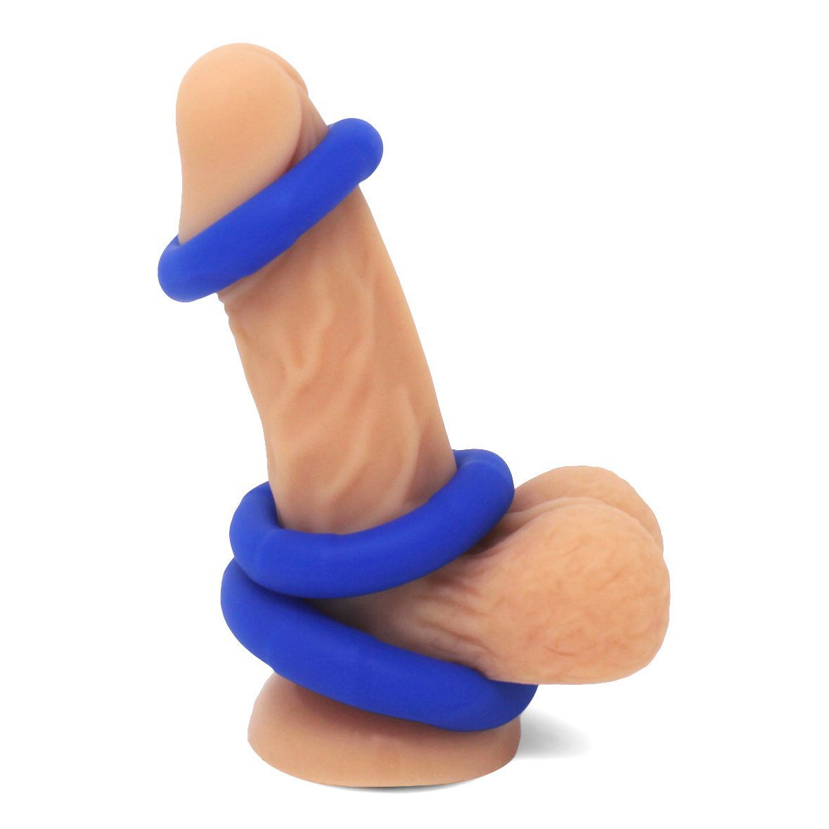 Lynk Pleasure Loop XL Silicone Cock Ring Kit and Ball Stretching Set for Men Cock Rings